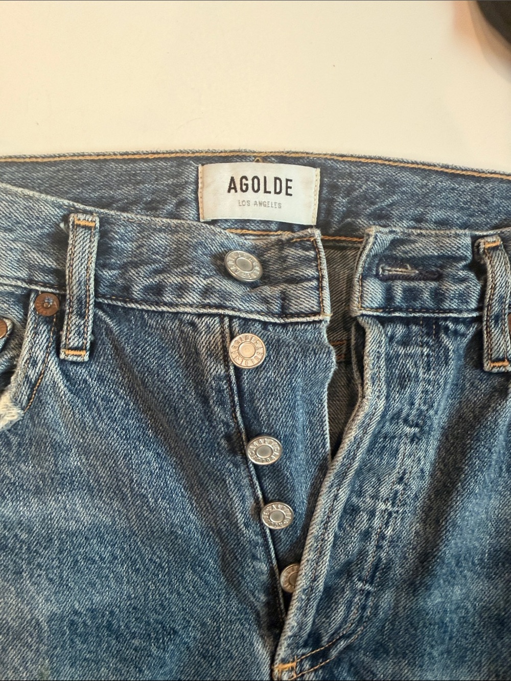 Agolde Riley High Rise Crop Jeans - Picture 8 of 11
